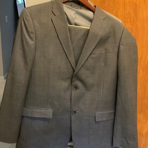 2Pcs Tommy Hilfiger Suit Separates Coat, Gray
